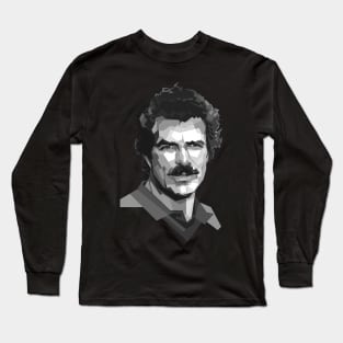 Selleck Uncurve Grayscale Long Sleeve T-Shirt